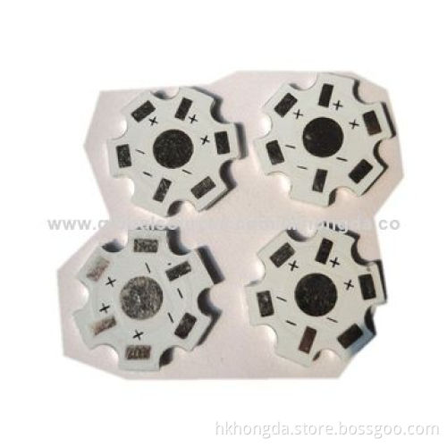 5*1W 3W High-power LED PCB, Aluminum, Star Base Plate, Circuit Board DIY